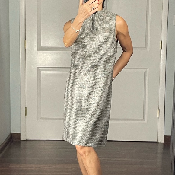Alice + Olivia Dresses & Skirts - Alice+Olivia Employed Tweed High Neck Dress size 8